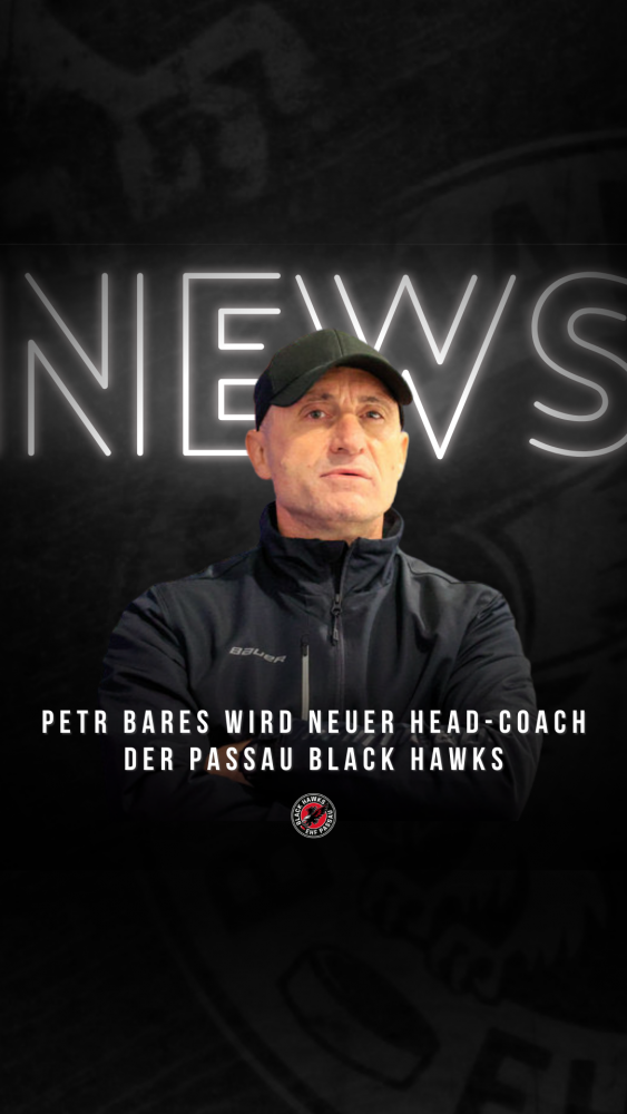 Petr Bares wird neuer Head-Coach der Black Hawks